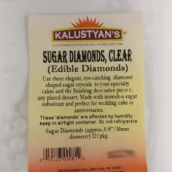 Sugar Diamonds Clear on Sale