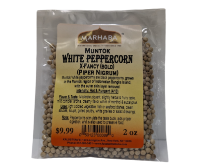 White Peppercorn Muntok X- Fancy Bold Cheap