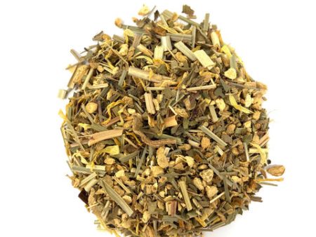 Lemon Ginger Herbal Tea Hot on Sale