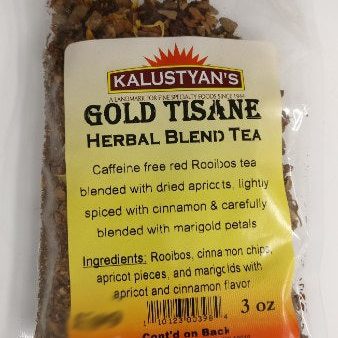 Gold Tisane, Herbal tea w  Apricot-Cinnamon Sale