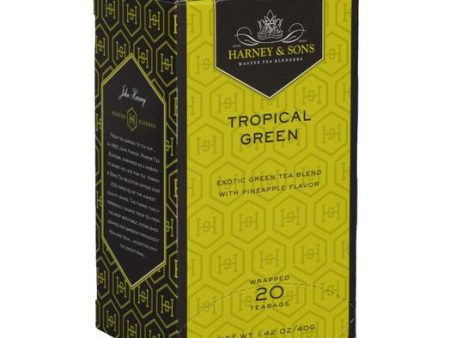 Tropical Green, Exotic Green Tea Blend With Pineapple Flavor Discount