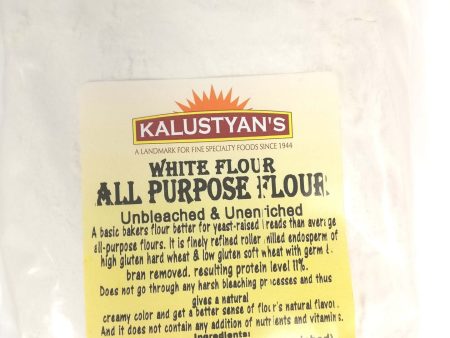 All Purpose Flour, Unbleached & Unenriched For Sale