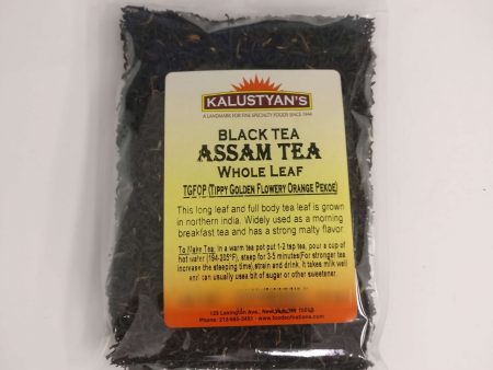 Assam Black Leaf Tea (TGFOP) Supply