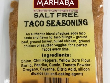 Taco Seasoning Salt Free For Discount