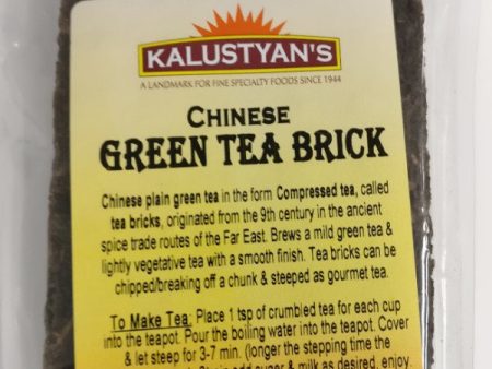 Chinese Green Tea Brick For Discount