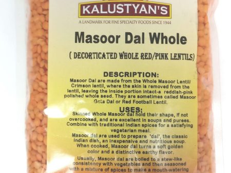 Masoor Dal Gota (UnSplit-Skinless Malka Masoor Dal), Indian on Sale