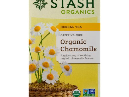 Chamomile Herbal Tea, Organic, Caffeine Free Online now