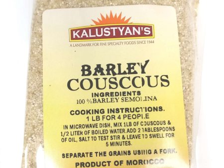 Barley Couscous (Belboula  D orge), Moroccan, Kosher For Discount