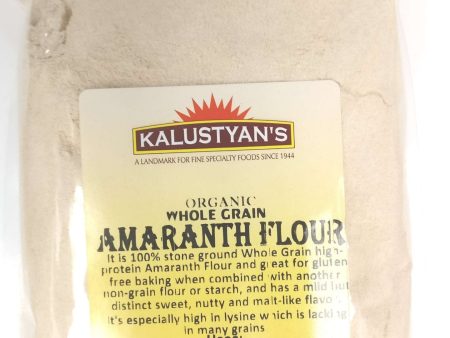 Amaranth Flour, Organic, Gluten Free Sale