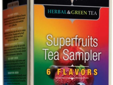 Superfruits Tea Sampler (6 Flavor) Supply