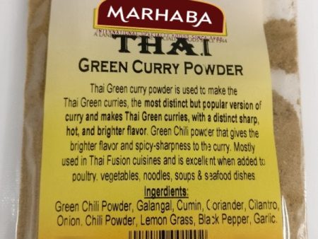 Thai Green Curry Powder Online Hot Sale