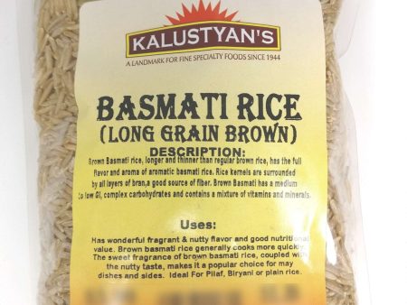 Basmati Rice, Brown Online now