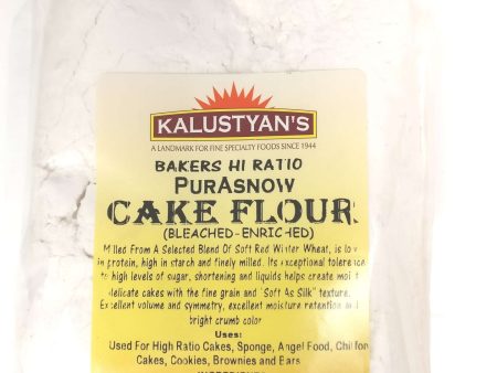 Cake Flour (PurAsnow), Hi Ratio, Bleached-enriched. on Sale