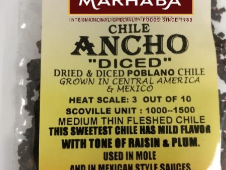 Ancho Chile, Diced Sale