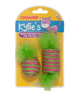 Kylies Rafia Spool And Ball With Feather on Sale