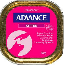 Advance Kitten Growth 100g 24 tray For Sale