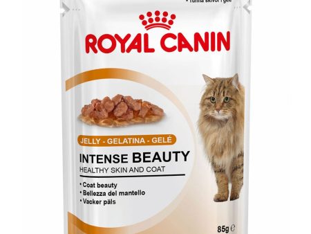 Royan Canin Intense Beauty in Jelly (12 x Pouches) on Sale