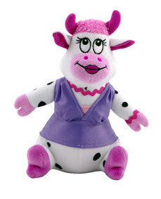 Dogit Happy Luv Plush Mother Cow With Squeaker Supply